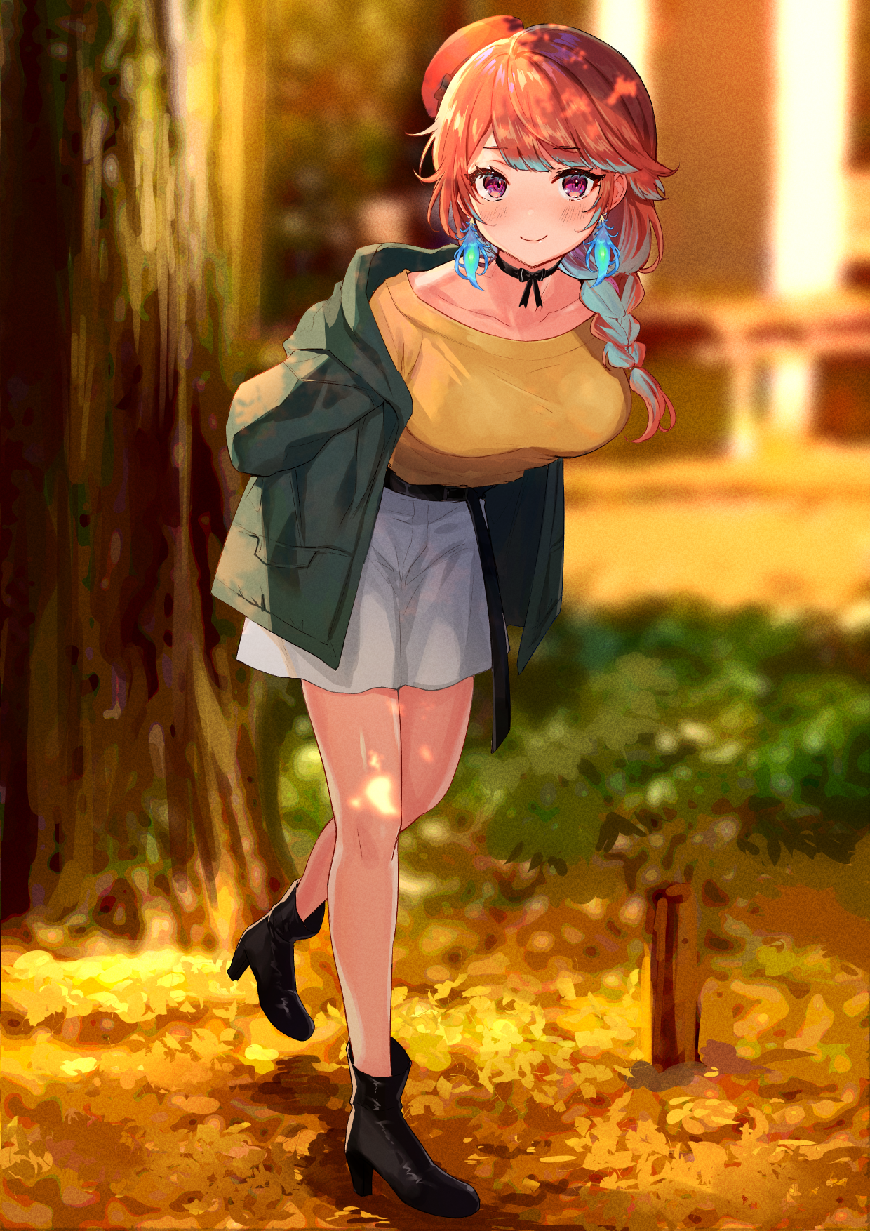 kura noi hololive hololive english takanashi kiara heels sweater 